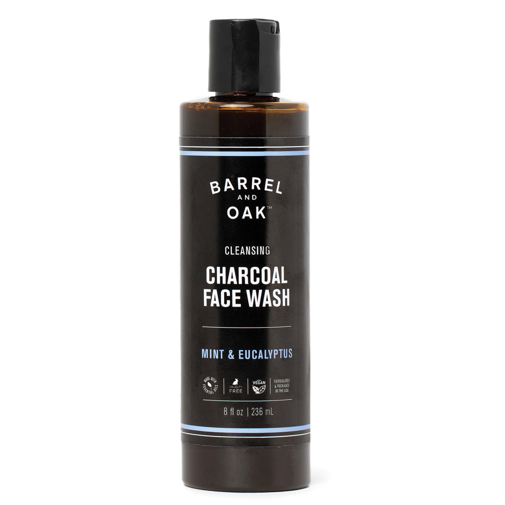 Barrel and Oak Detox Charcoal Facial Cleanser for Men | Gentlemen's Hardware
