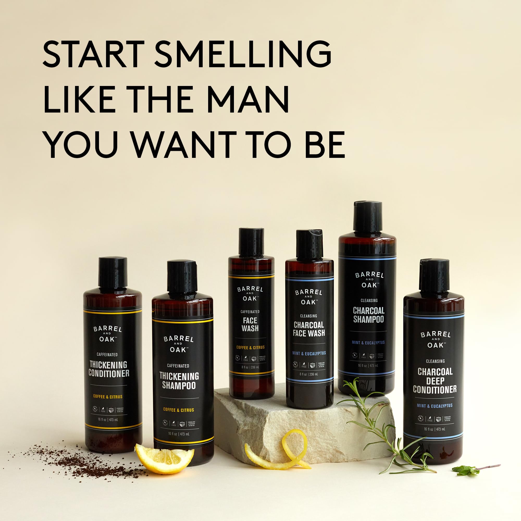 Barrel and Oak Detox Charcoal Facial Cleanser for Men | Gentlemen's Hardware