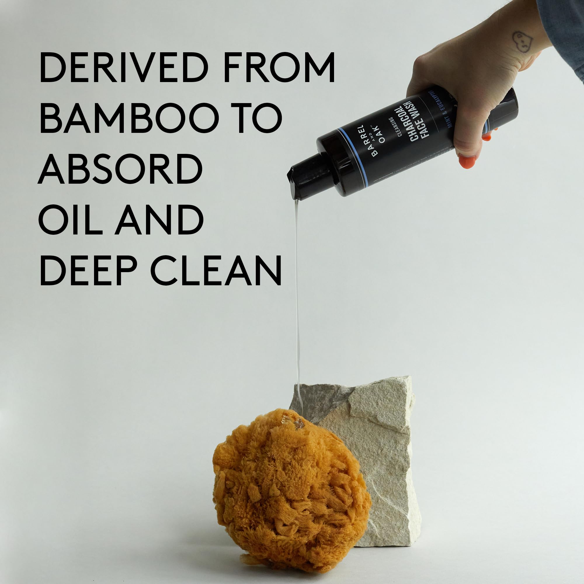 Barrel and Oak Detox Charcoal Facial Cleanser for Men | Gentlemen's Hardware
