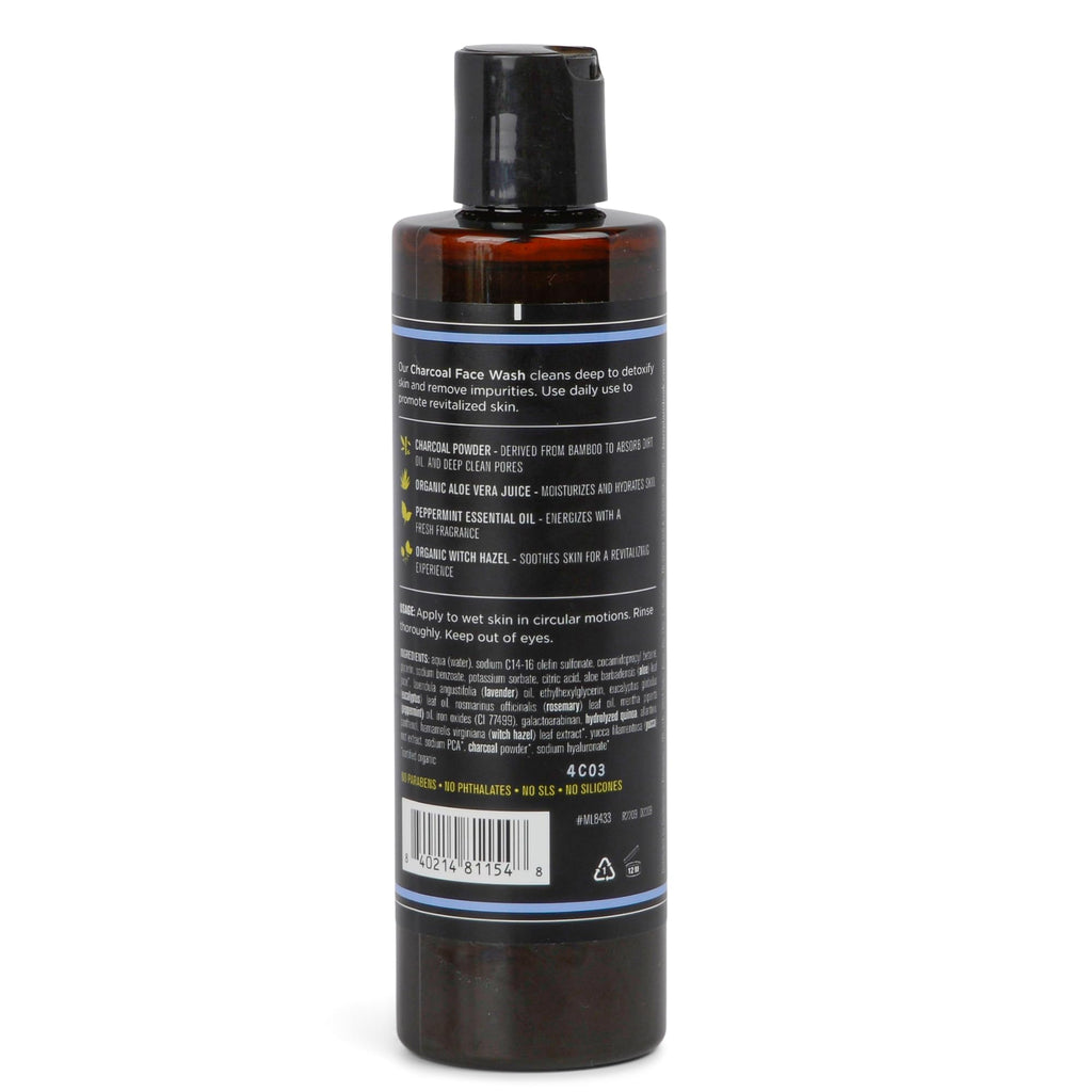Barrel and Oak Detox Charcoal Facial Cleanser for Men | Gentlemen's Hardware