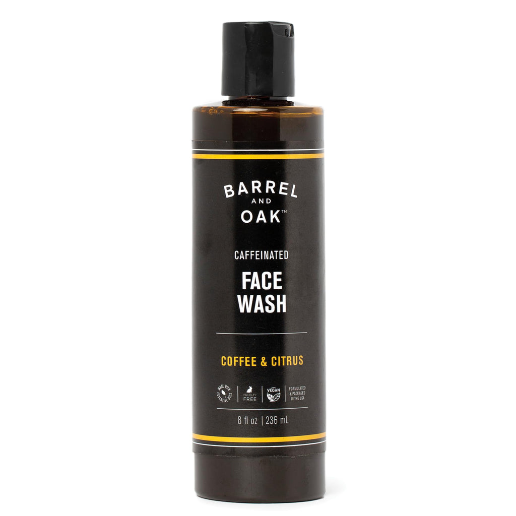 Barrel & Oak Caffeinated Coffee & Citrus Face Wash – Gentlemen's Hardware, 8 oz