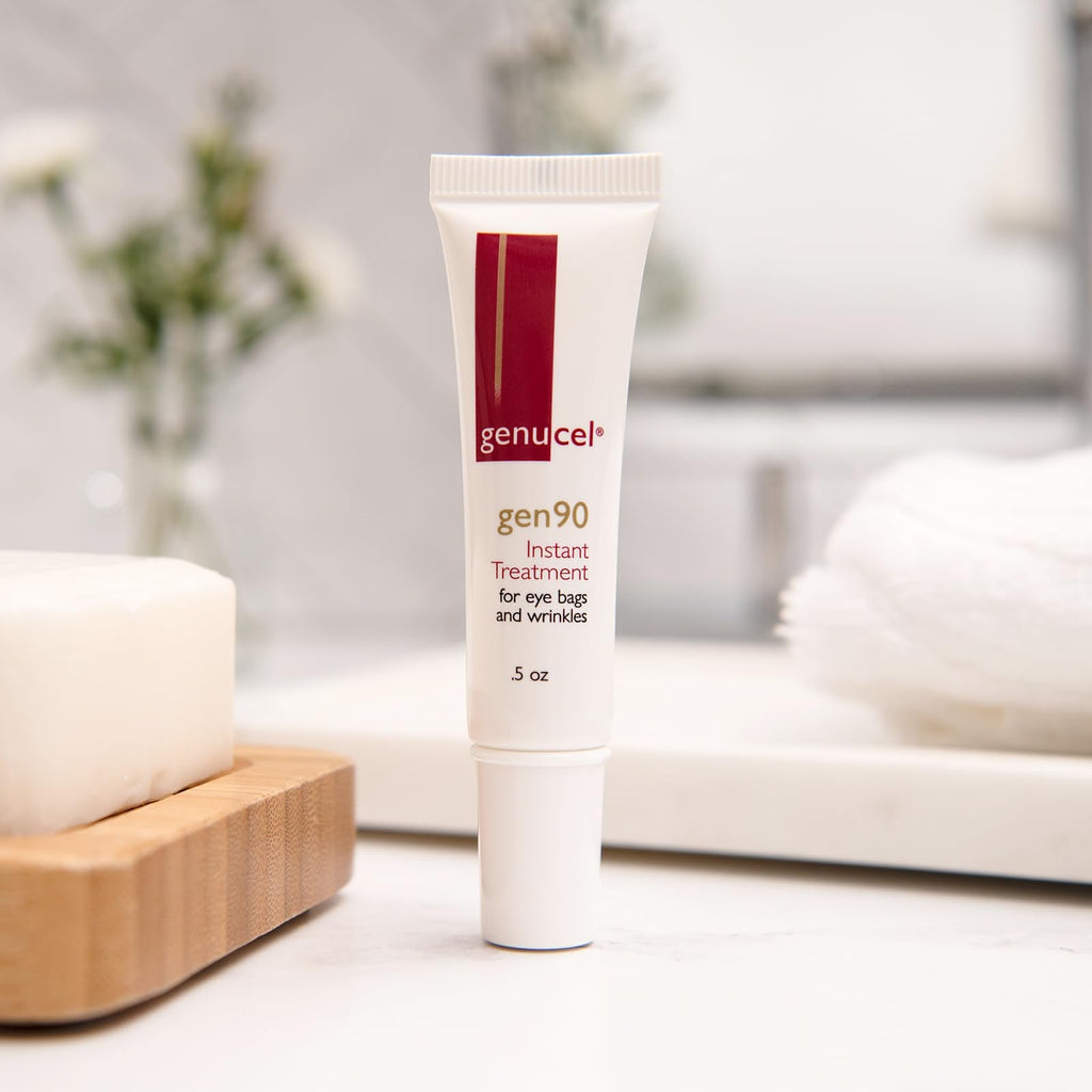 Genucel Gen90 Retinol Eye Treatment – Rapid Firming for Under-Eye Bags & Crow's Feet | 0.5 oz