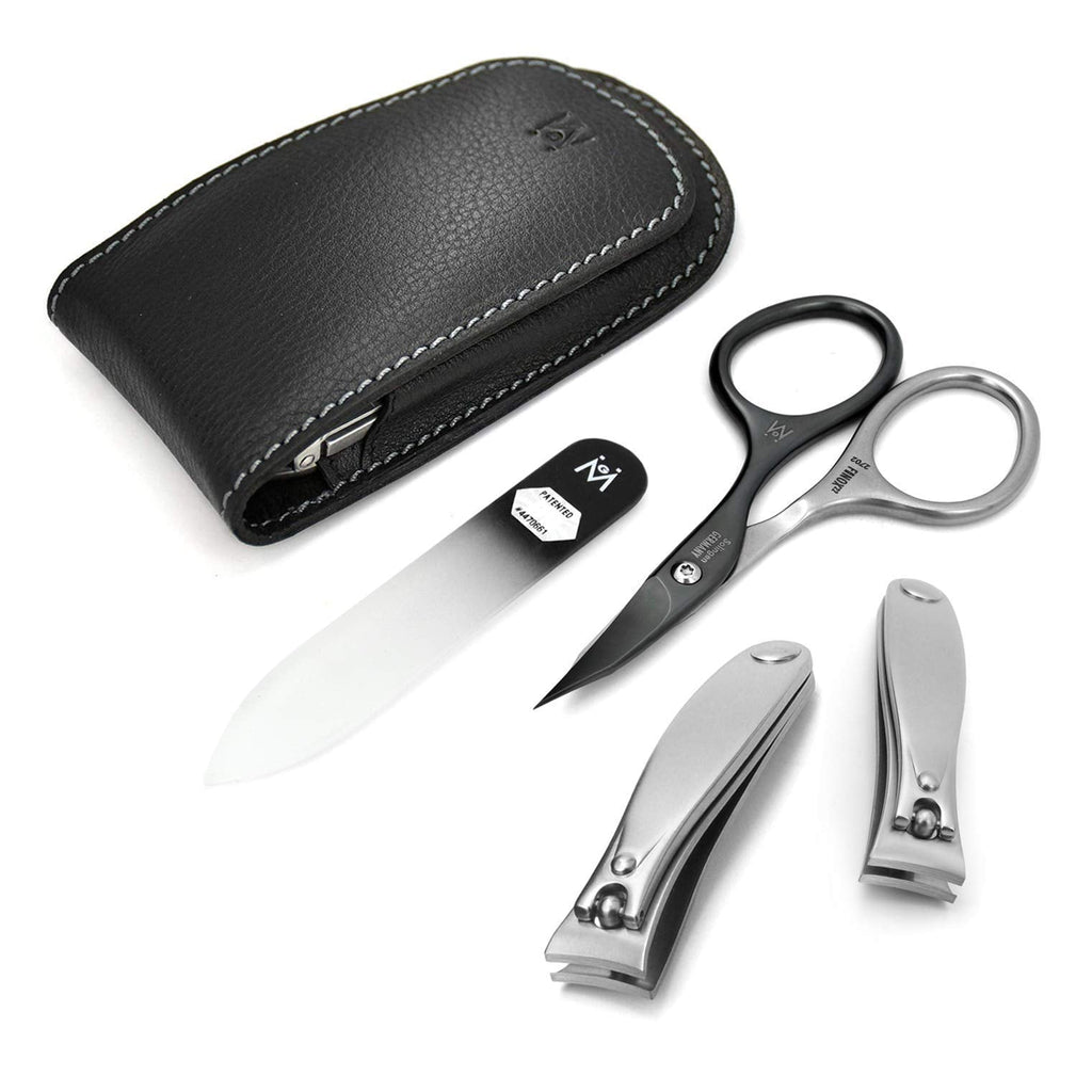 GERMANIKURE 4pc Manicure Set – Handmade in Solingen, Germany | FINOX High Carbon Stainless Steel