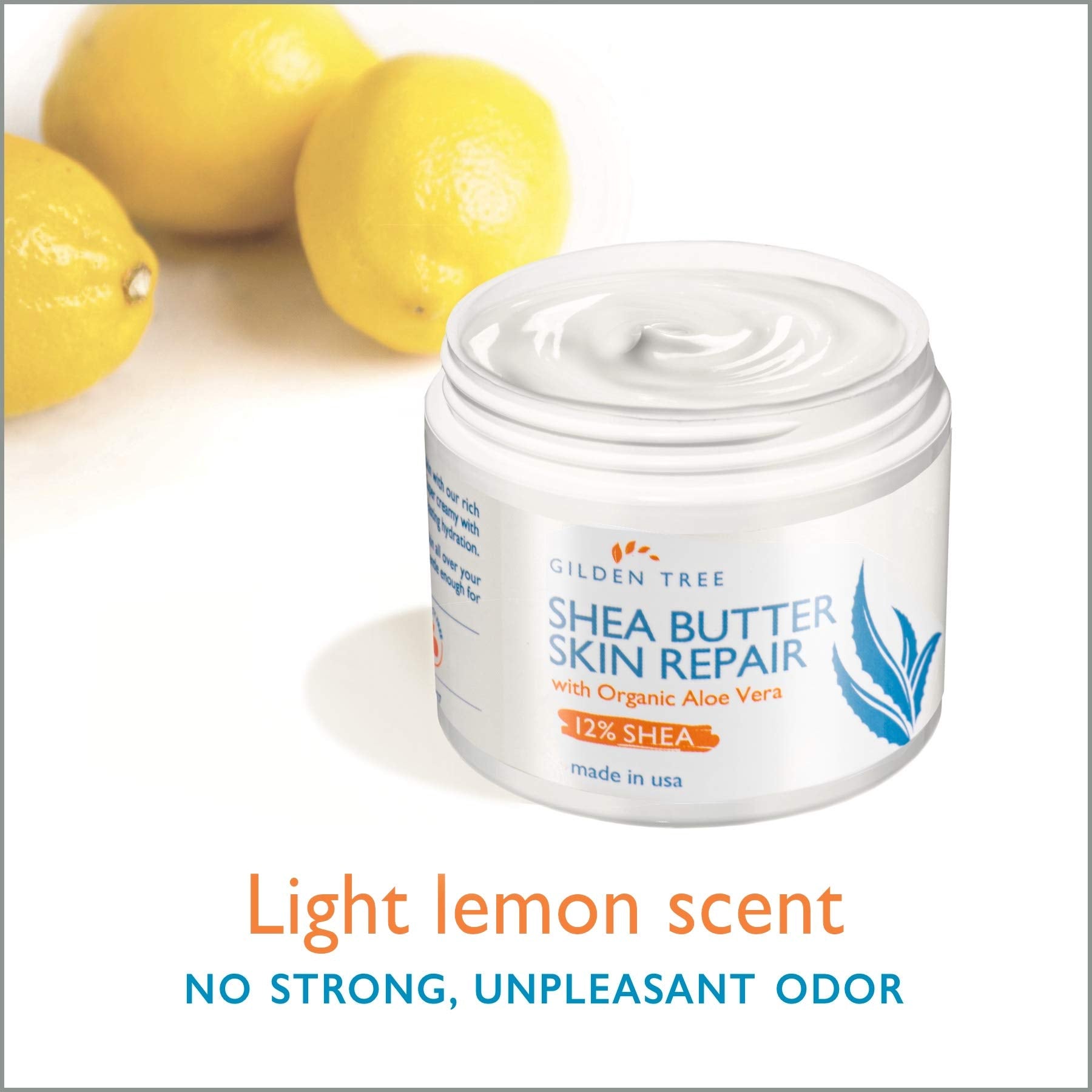 GILDEN TREE Shea Butter Skin Repair Cream | Deep Hydration for Dry & Sensitive Skin