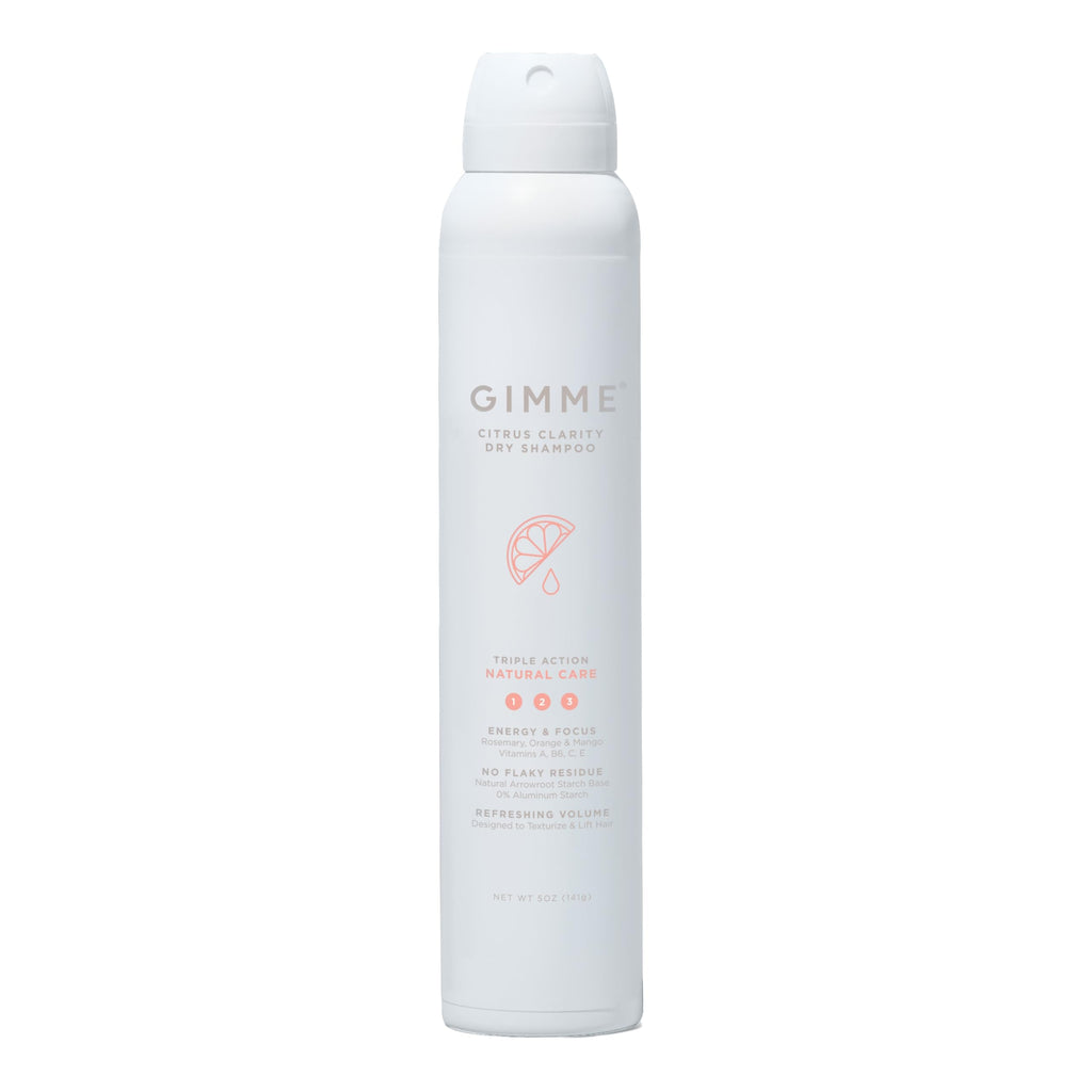 GIMME Beauty Dry Shampoo – All Hair Types (incl. Blonde) – Biotin, Aloe Vera & Keratin – UV Guard – Citrus Clarity