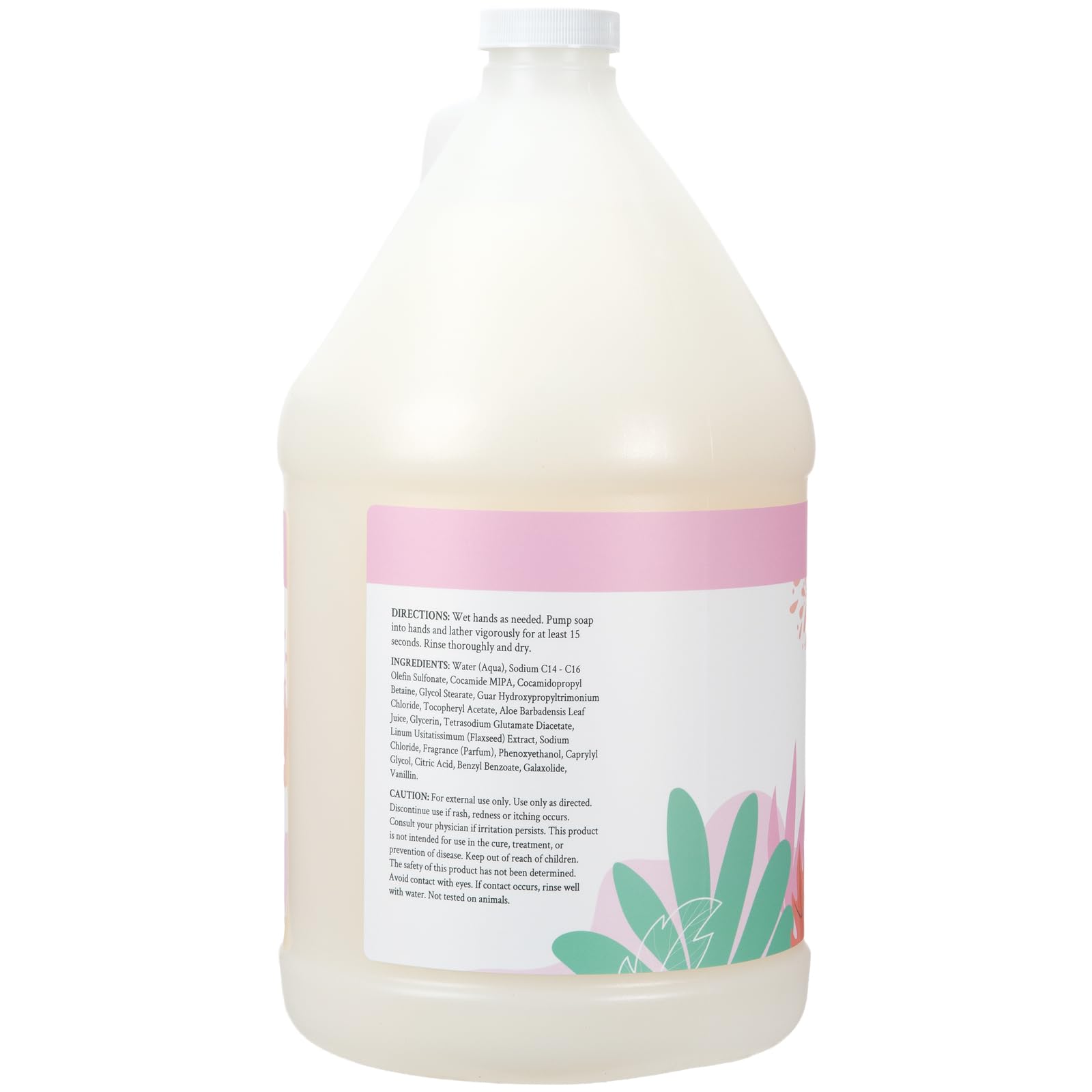 Ginger Lily Farms Botanicals Conditioning Hand Soap Refill – Vanilla Sugar Bliss, 1 Gal (128 oz), Vegan & Cruelty-Free
