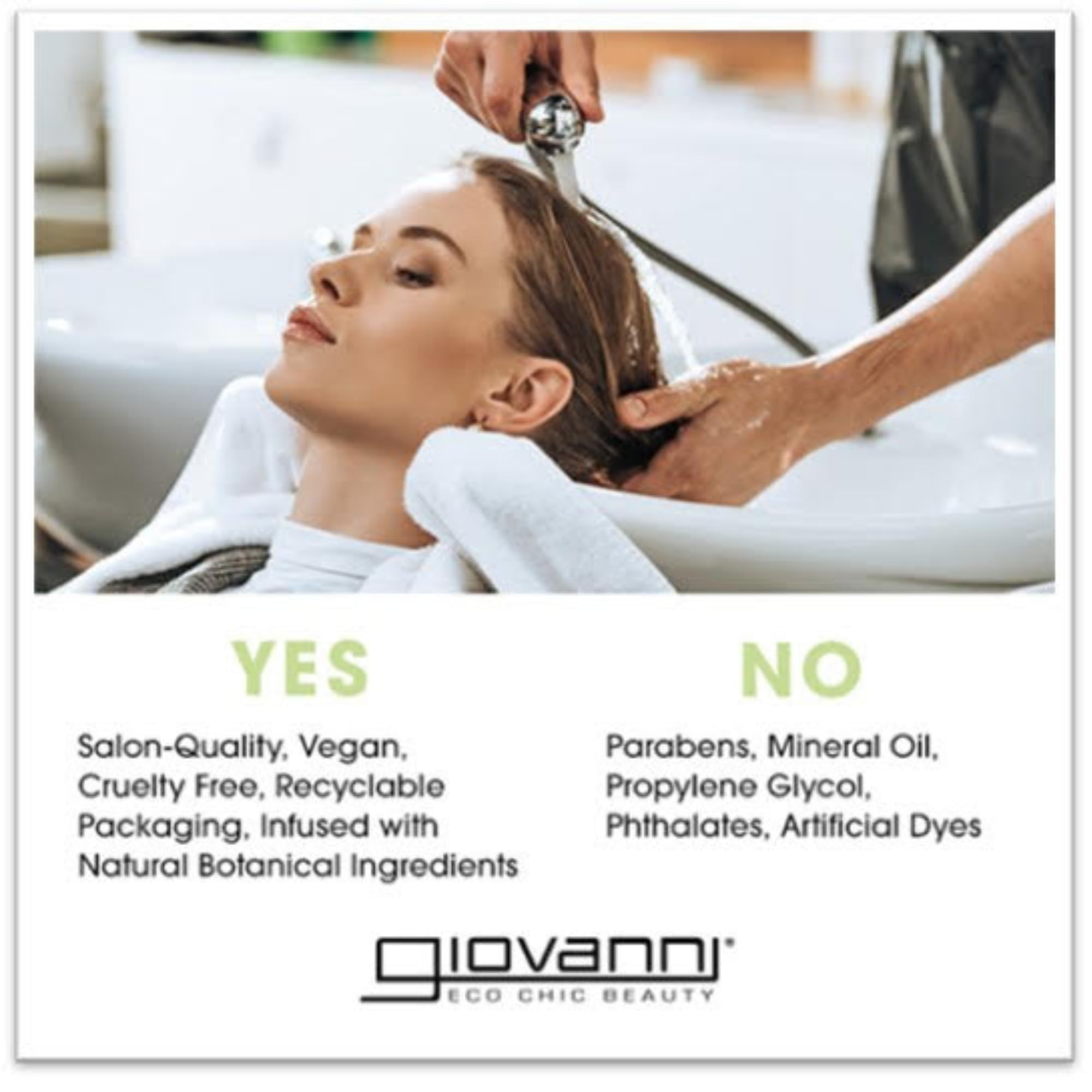 GIOVANNI Biotin & Collagen Hair Serum – Strengthen, Smooth & Style | Vegan & Cruelty-Free