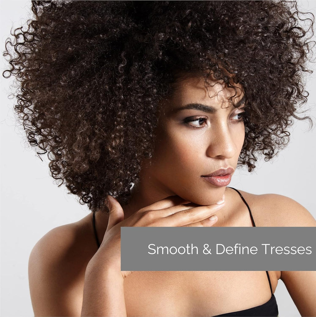 GIOVANNI Eco Chic Frizz Be Gone – Super Smoothing Anti-Frizz Hair Serum, Color-Safe & Shine-Boosting | 2.75 oz