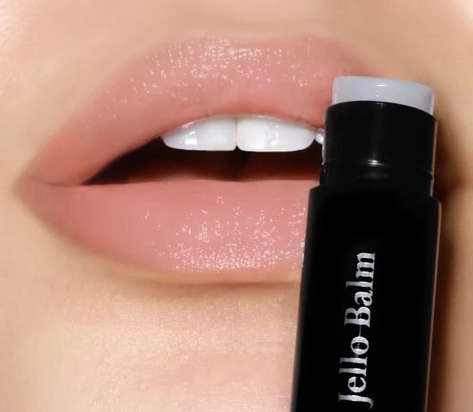 Girlactik Unisex Jello Gloss Balm – Clear Hydrating Lip Balm, Lightweight & Non-Sticky, 0.15 oz