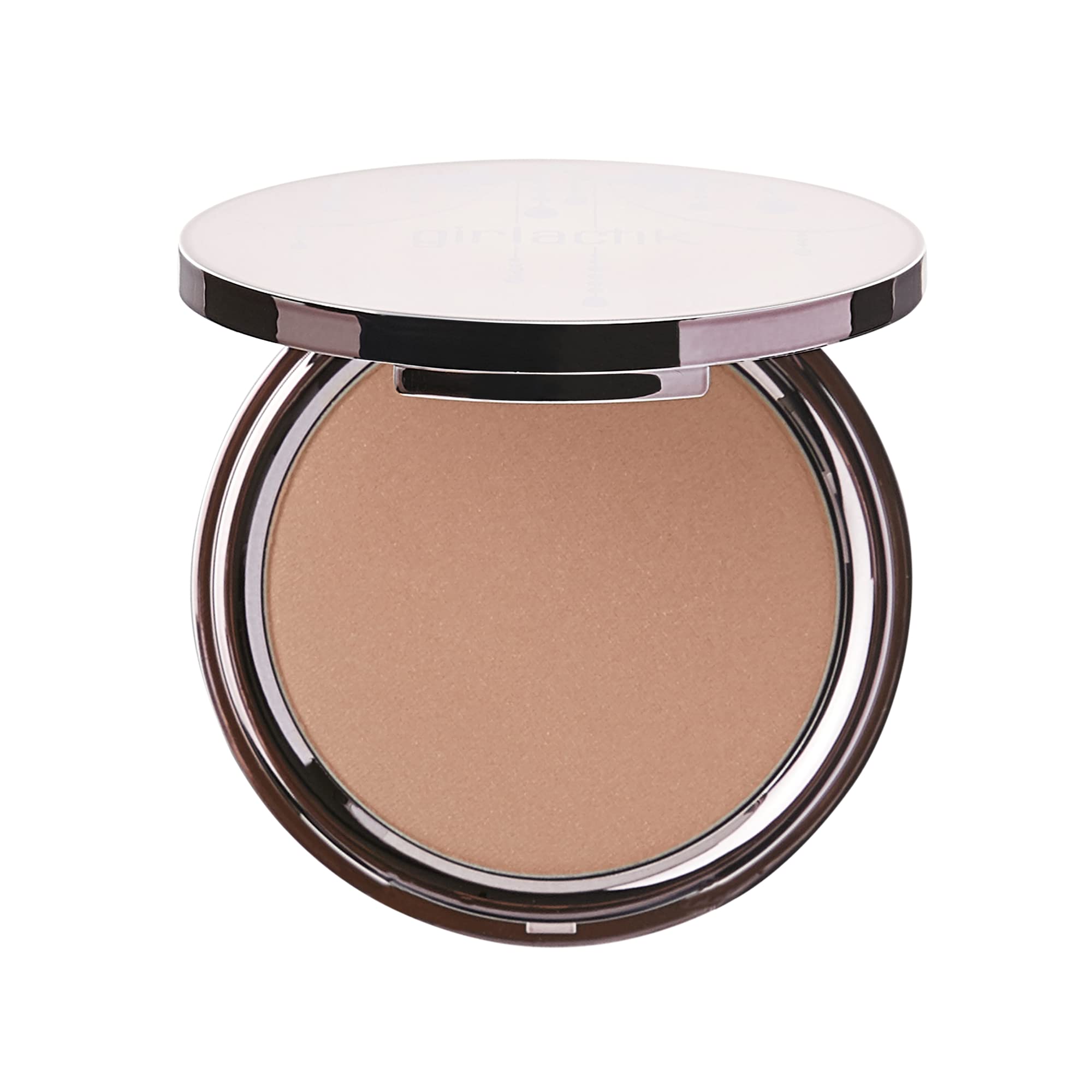 Girlactik Luminous Face Powder – Radiant Finish, Lightweight & Buildable (Medium) – Vegan, Cruelty-Free