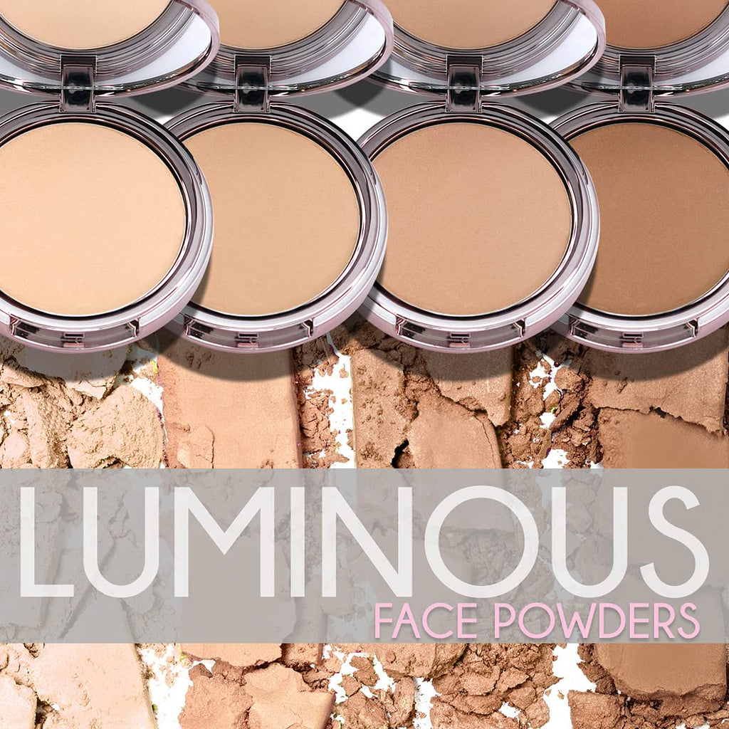 Girlactik Luminous Face Powder – Radiant Finish, Lightweight & Buildable (Medium) – Vegan, Cruelty-Free