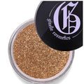 Giselle Cosmetics Brown Gold Loose Mineral Eye Shadow – Organic, Talc-Free, Iridescent Glitter