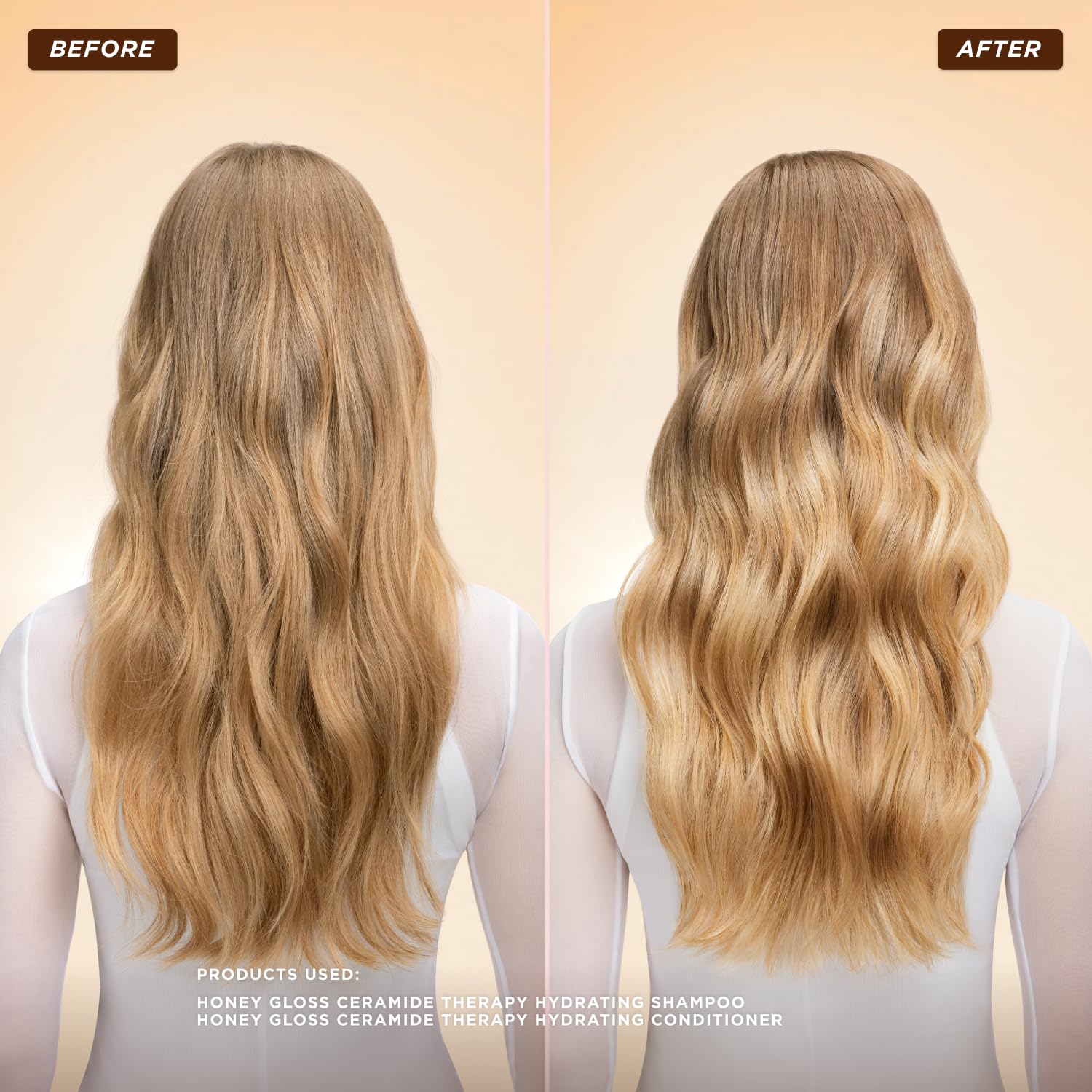 Gisou Honey Gloss Ceramide Therapy Hydrating Shampoo – Deep Cleanse, Hydration & Shine with Fermented Mirsalehi Honey