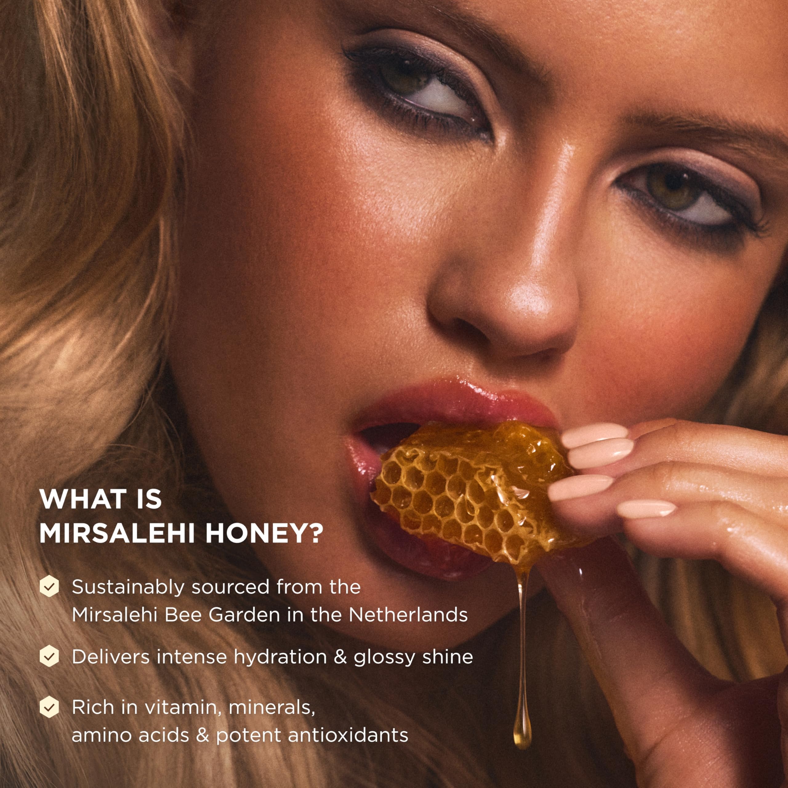 Gisou Honey Infused Hair Oil Mini – Hydration, Shine & Heat Protection (0.7 fl oz)