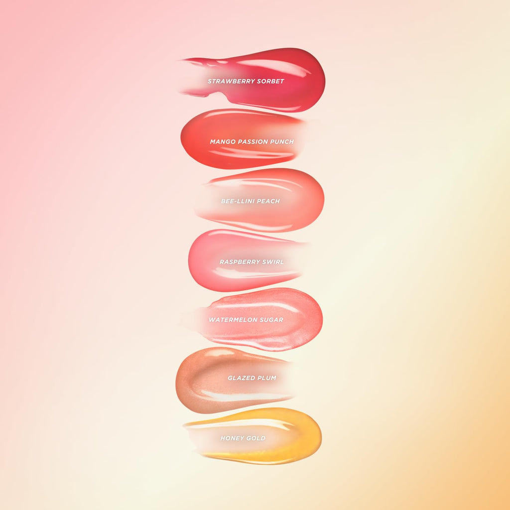 Gisou Honey Infused Lip Oils – Gloss Hour Edition | Hydrating, Non-Sticky Lip Gloss Set