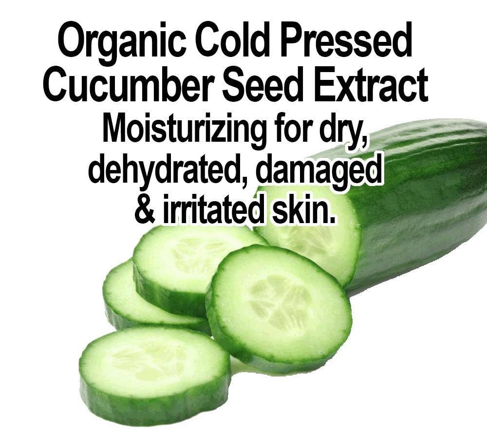 GLIMMER GODDESS Organic Cucumber Makeup Remover – 4 oz