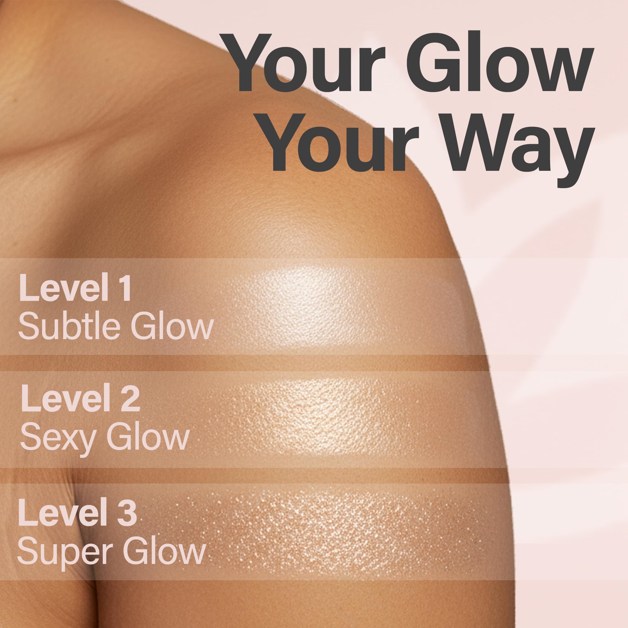 Glimmer Goddess Shimmer Body Butter – Organic Whipped Shea Hydration & Silky Glow, Diamond Sexy, 4 oz