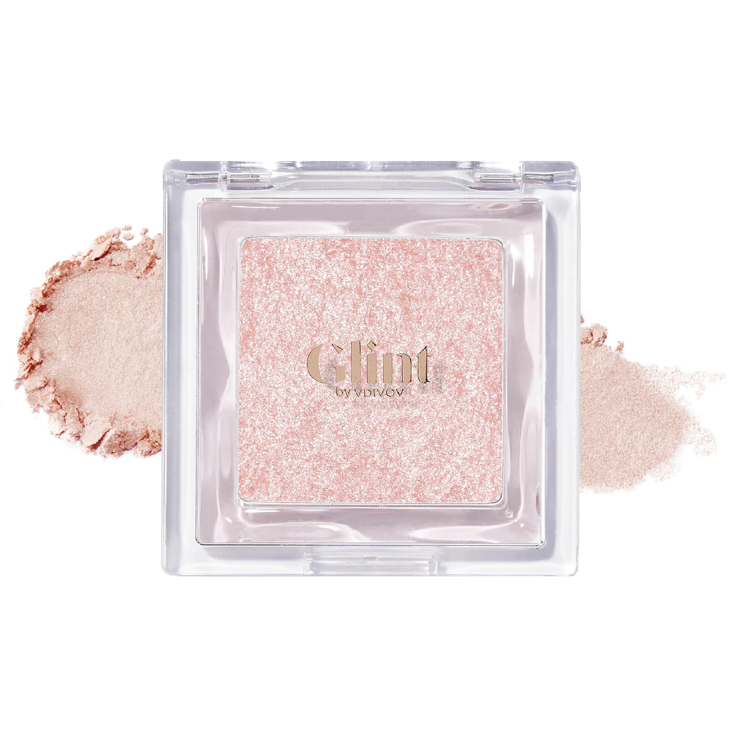 Glint Dewy Highlighter Pitch Moon (0.08oz) by Glint x VDIVOV – Luminous Glow, Micropearls, Silky Finish