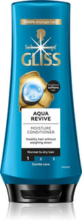 Gliss Aqua Revive Conditioner – 200 ml | Extra Moisture & Shine for Normal to Dry Hair | German Import