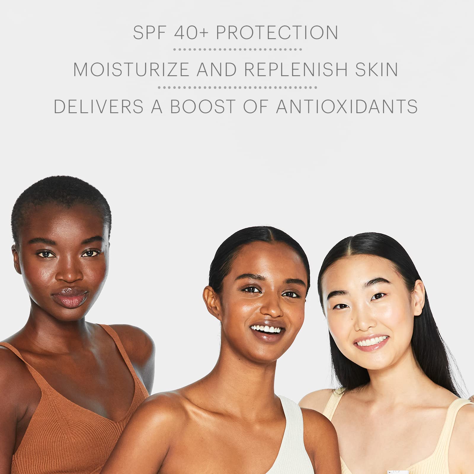 Glo Skin Beauty Oil Free SPF 40+ Mineral Sunscreen with Hyaluronic Acid