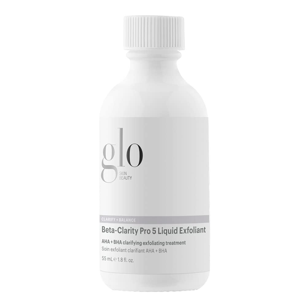 Glo Skin Beauty Beta-Clarity Pro 5 Liquid Exfoliant – AHA + BHA Clarifying & Balancing Treatment (1.8 fl oz)