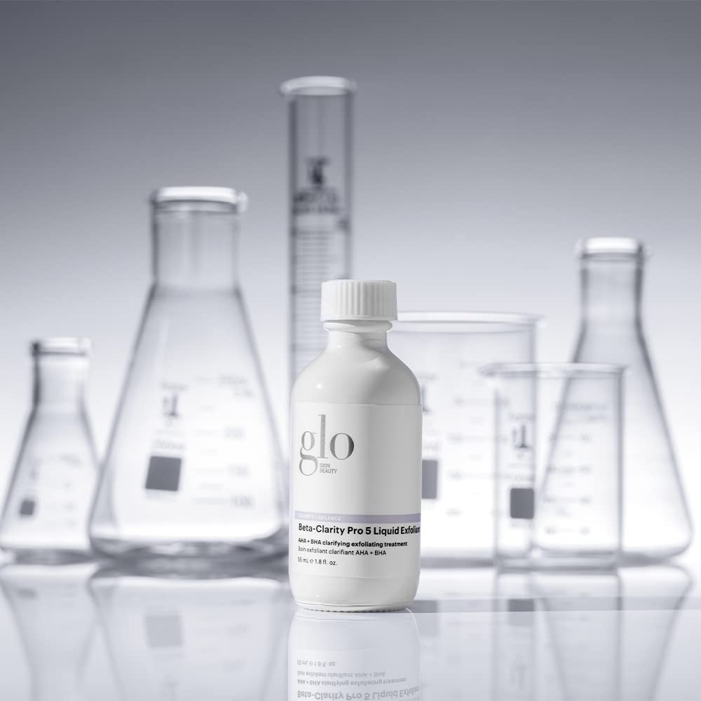 Glo Skin Beauty Beta-Clarity Pro 5 Liquid Exfoliant – AHA + BHA Clarifying & Balancing Treatment (1.8 fl oz)