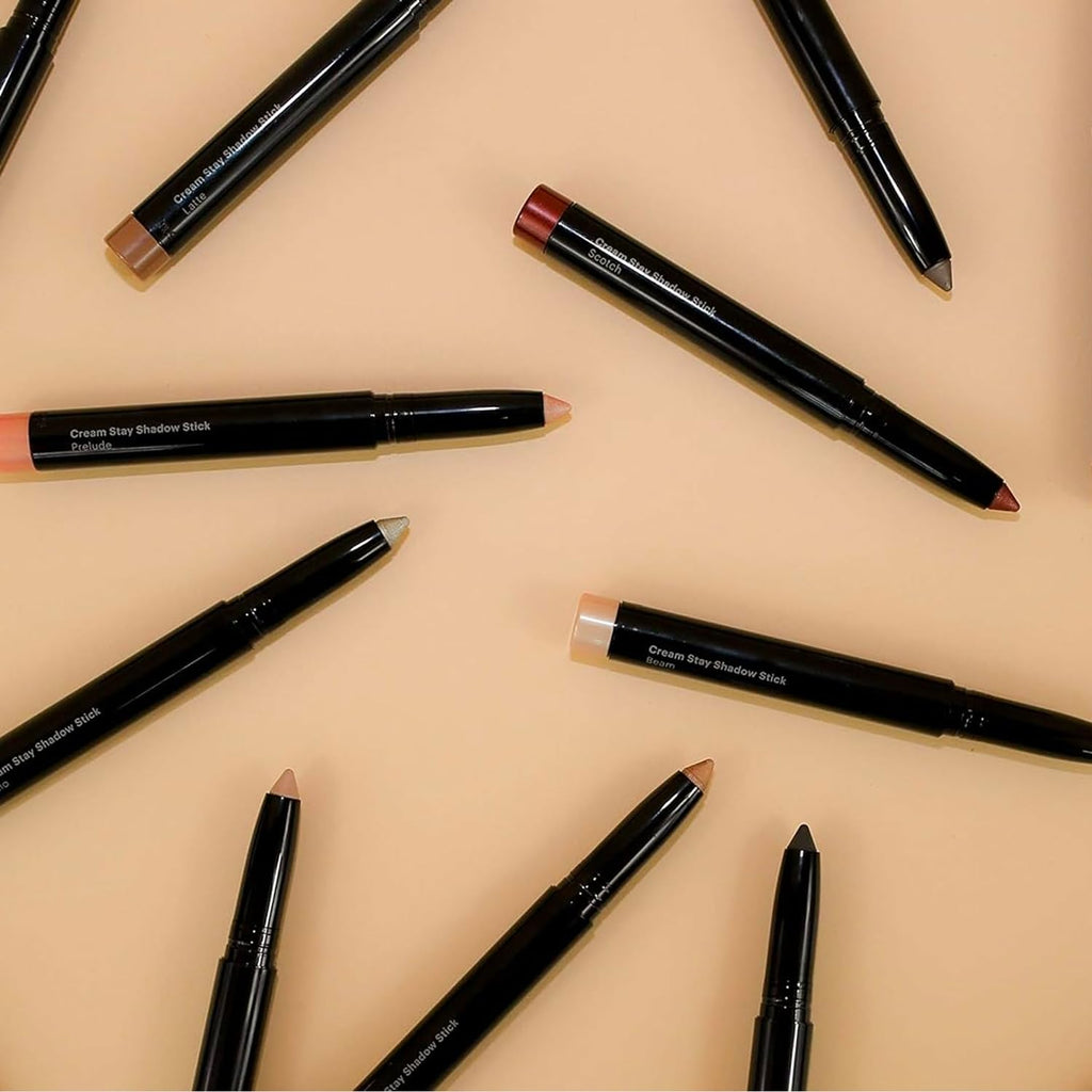Glo Skin Beauty Cream Stay Shadow Stick (Shell) – 12-Hour, Multi-Purpose Eyeshadow, Base, and Liner