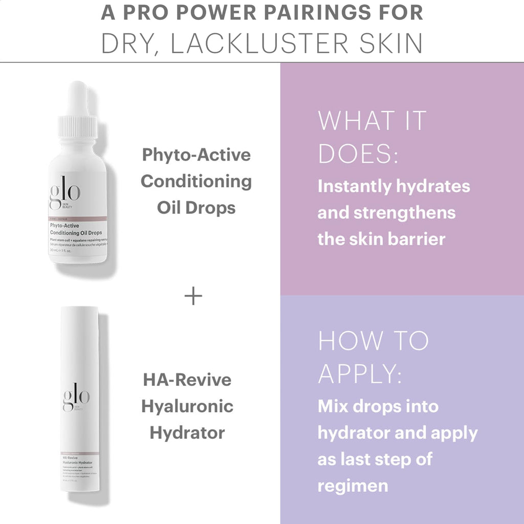 Glo Skin Beauty HA-Revive Hyaluronic Hydrator – Lightweight Hyaluronic Acid + Plant Stem Cells, 1.7 oz