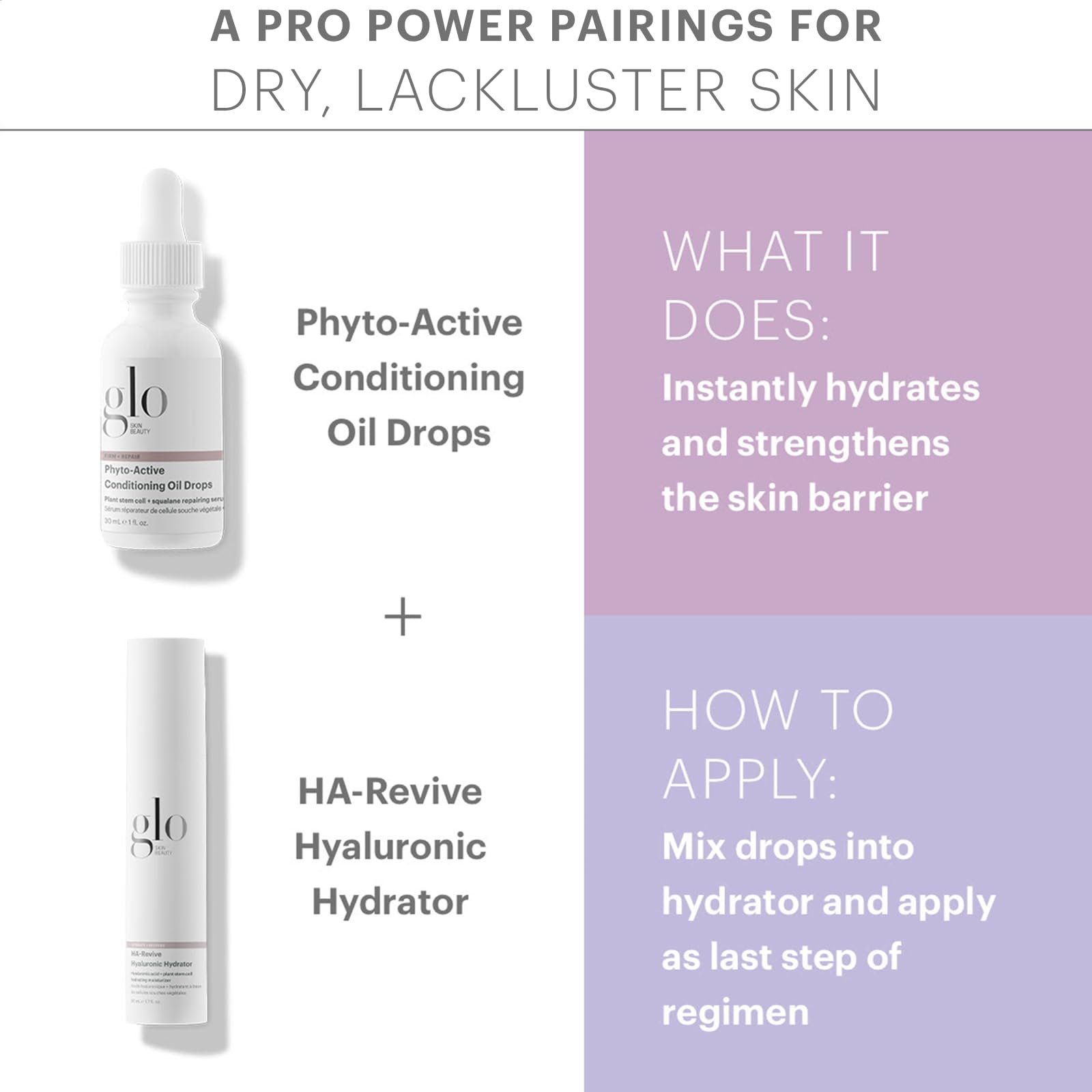 Glo Skin Beauty HA-Revive Hyaluronic Hydrator – Lightweight Hyaluronic Acid + Plant Stem Cells, 1.7 oz