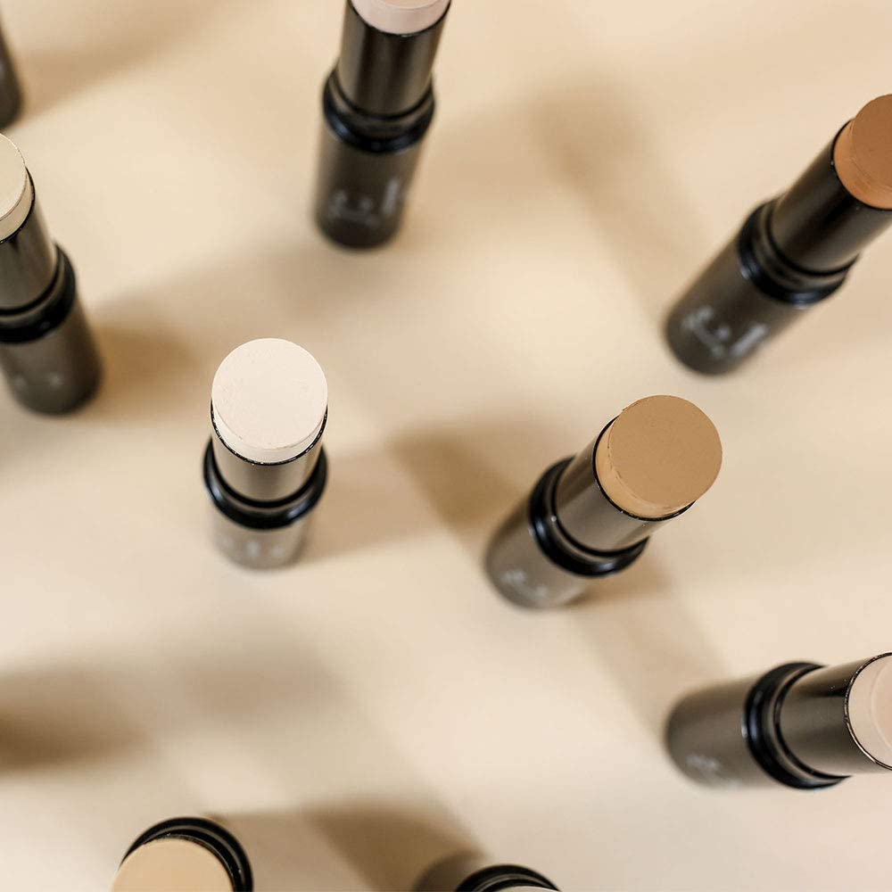 Glo Skin Beauty HD Mineral Foundation Stick with Hyaluronic Acid — Buildable Coverage, Contour & Highlight (Fawn 5C)
