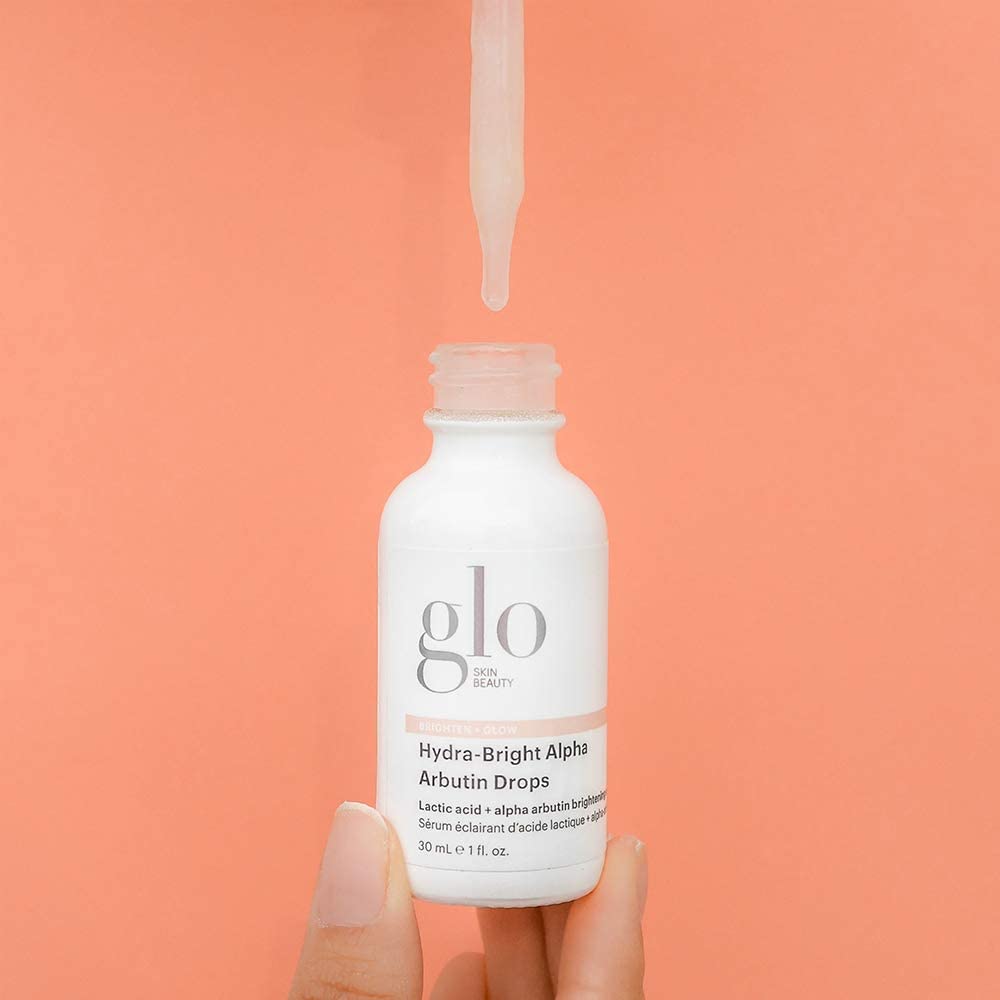 Glo Skin Beauty Hydra-Bright Alpha Arbutin Drops – Brightening Serum for Even Skin Tone