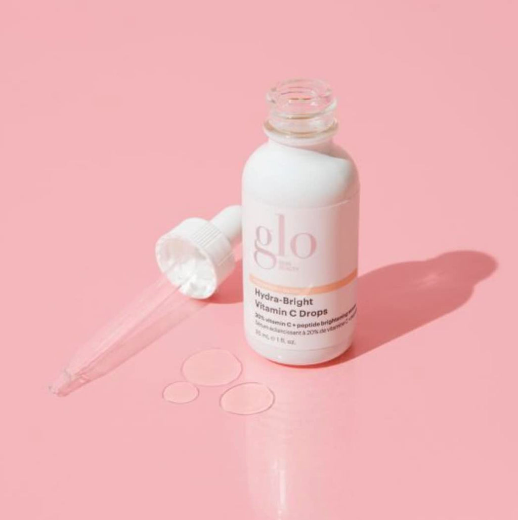 Glo Skin Beauty Hydra-Bright Vitamin C Drops — 20% Vitamin C + Peptide Brightening Serum