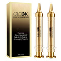 GLO24K Instant Facelift Cream – 24k Gold, HA & Peptides | Value Pack 2