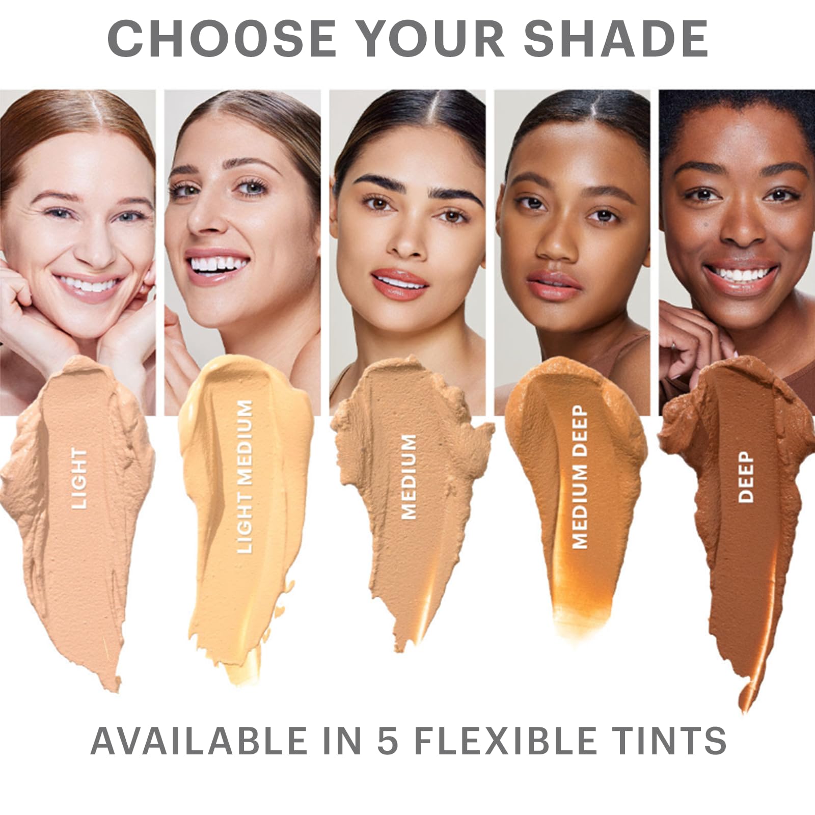 Glo Skin Beauty Oil-Free Tinted Primer SPF 30 (Light) – 4-in-1 Foundation Primer & Sun Protection