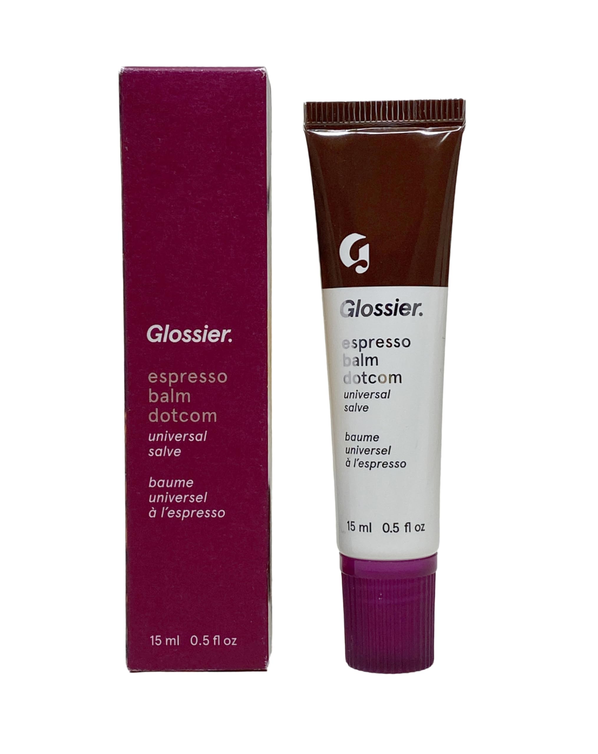 Glossier Balm Dotcom Espresso 15 ml – Hydrating Lip Balm with Espresso Tint