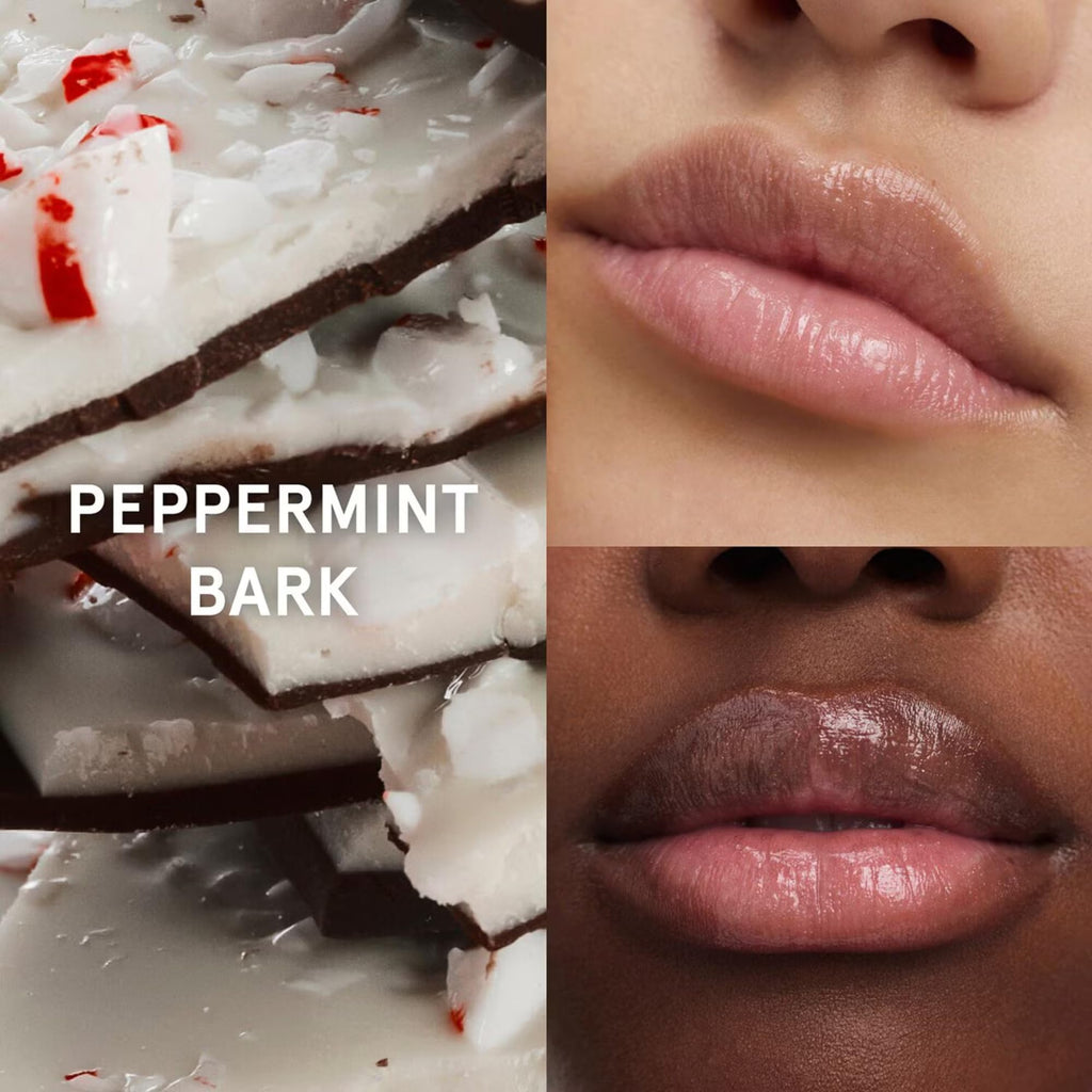 Glossier Sugar + Spice Balm Dotcom Duo Gift Set – Peppermint Bark & Ginger Snap