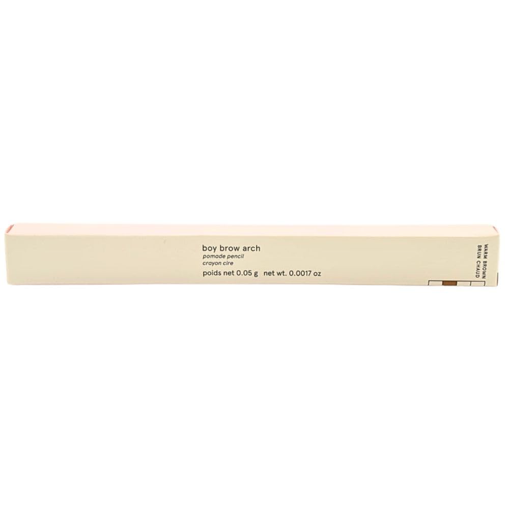 Glossier Boy Brow Arch 2-in-1 Longwear Pomade Eyebrow Pencil – Warm Brown