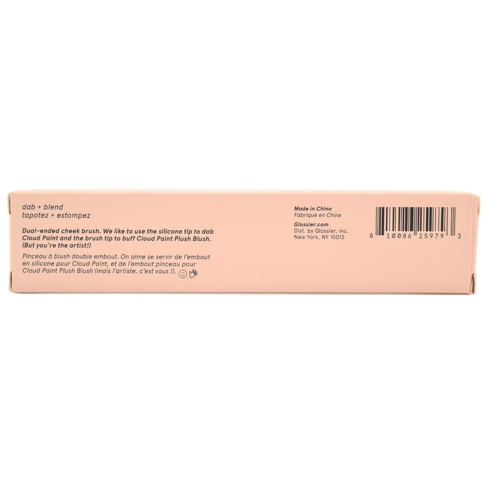 Glossier Cloud Paint Dual-Ended Cheek Brush – Precision & Buildable Color