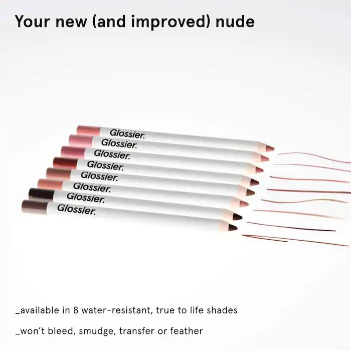 Glossier Flush Lip Liner – Define Lips with Smooth Precision