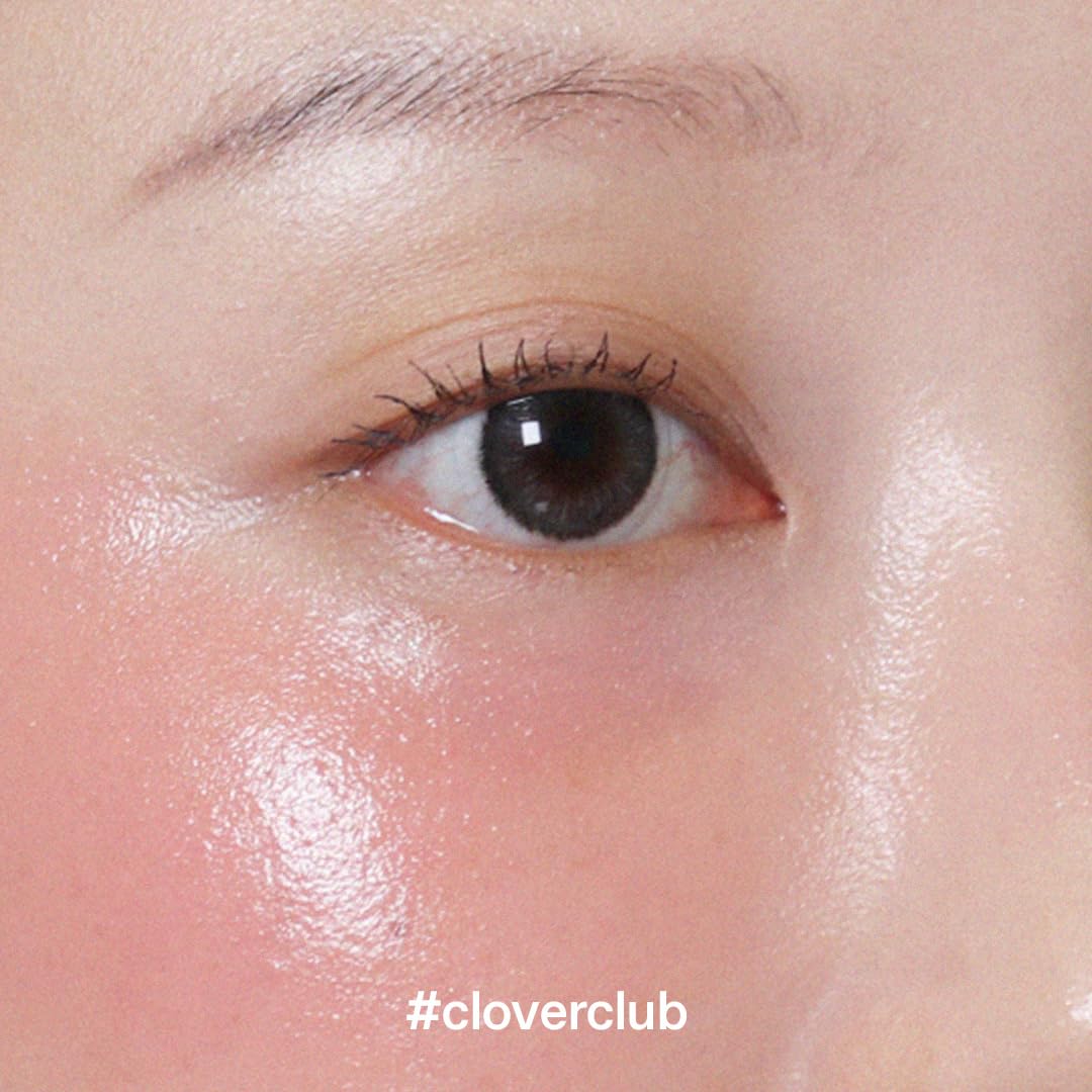 glow liquid blush | lightweight, dewy finish | 3-layer oil blush | buildable color | 2.7 oz cloverclub