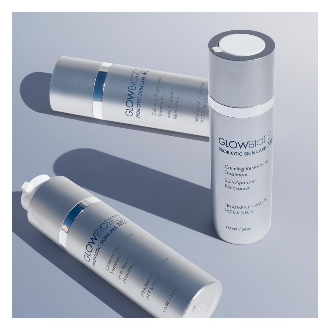 Glowbiotics Calming Restorative Treatment – Probiotic Redness Relief Serum