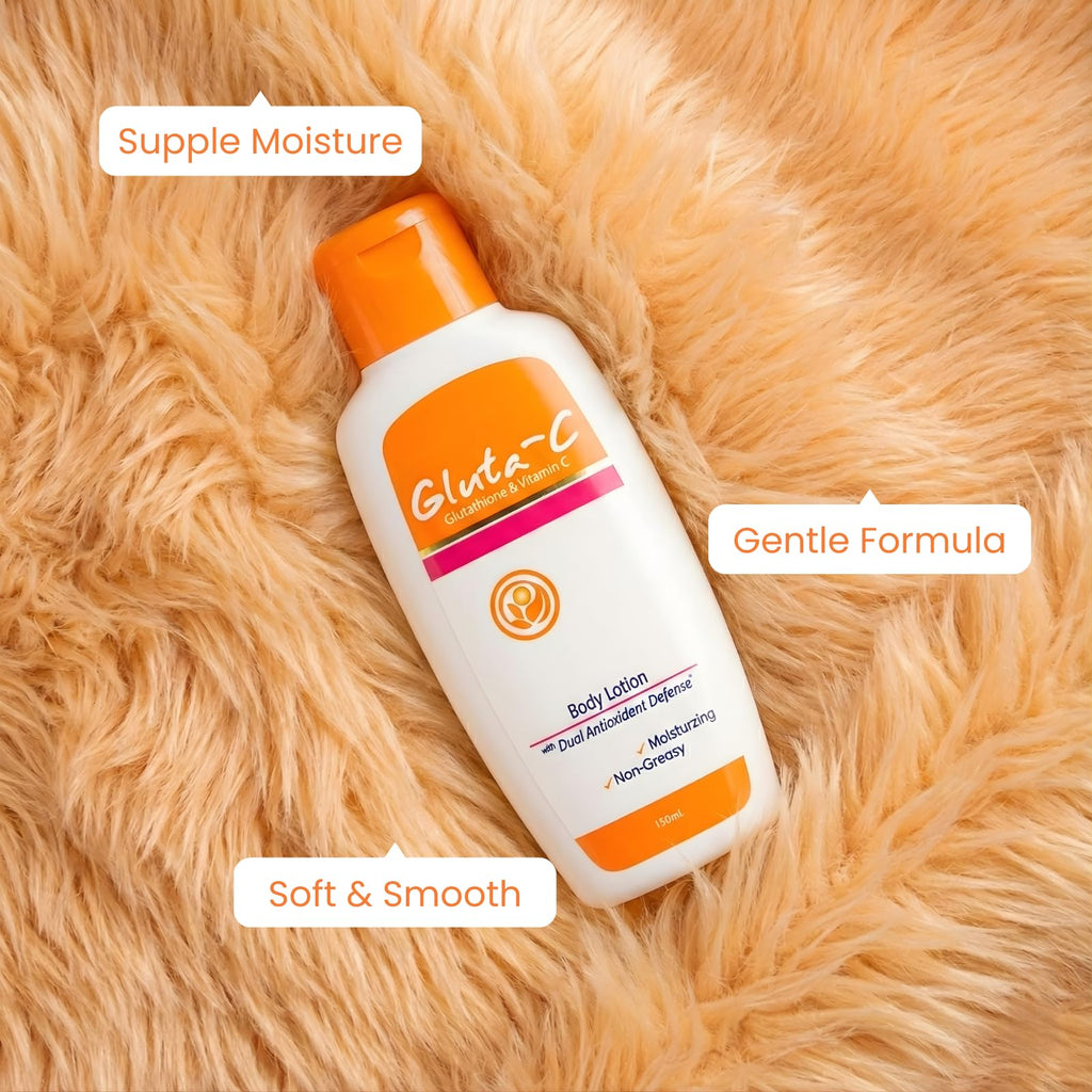 Gluta-C Hydrating Body Lotion – Glutathione & Vitamin C, 150ml