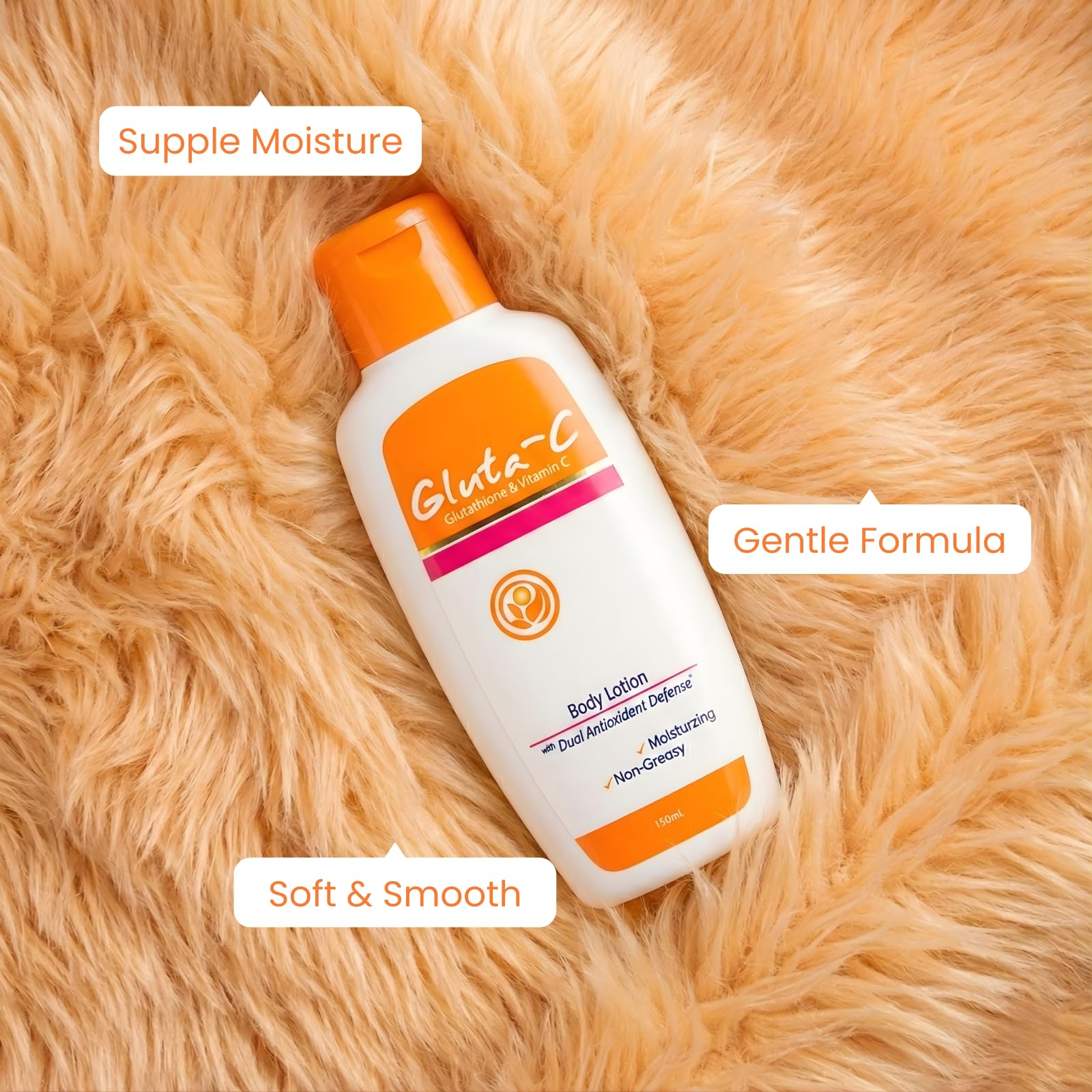 Gluta-C Hydrating Body Lotion – Glutathione & Vitamin C, 150ml