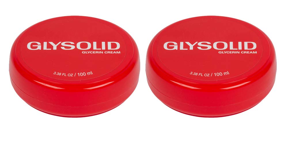 Glysolid Glycerin Skin Cream – Thick, Silky Moisture for Hands & Body | 2x100ml Jar