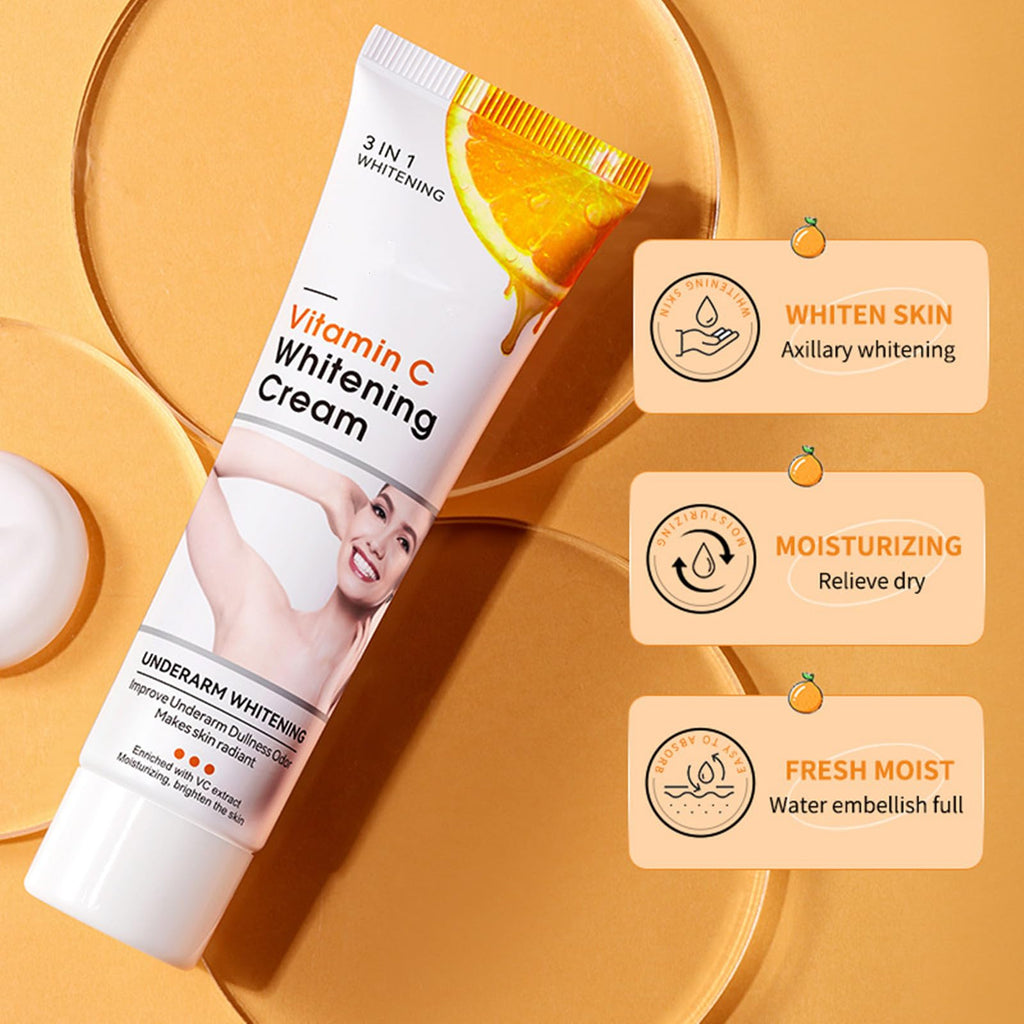Go Ho Vitamin C Skin Whitening Cream | Brighten, Hydrate & Even Skin Tone