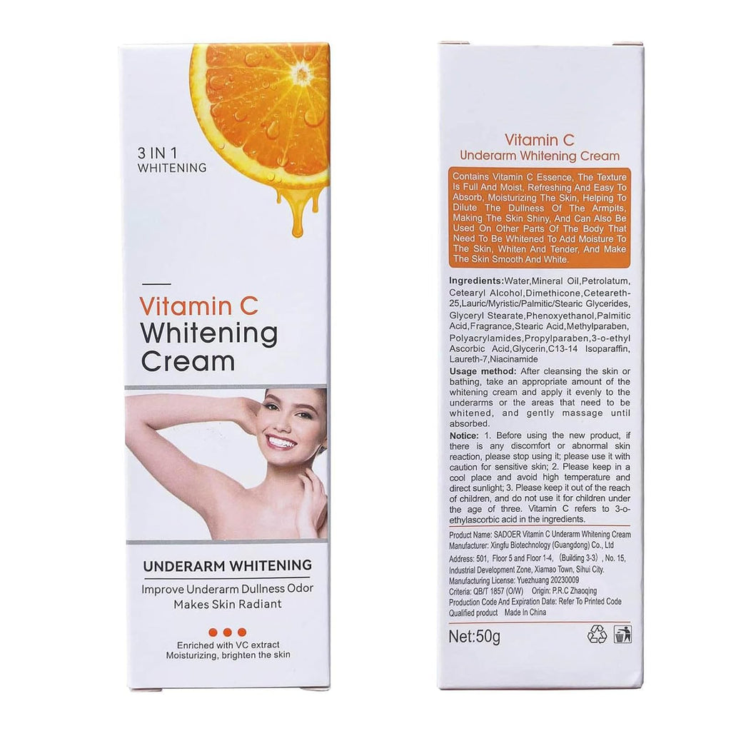 Go Ho Vitamin C Skin Whitening Cream | Brighten, Hydrate & Even Skin Tone