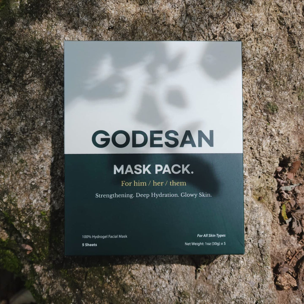GODESAN Hydrogel Face Mask Pack 5pcs — Deep Moisture & Rich Collagen