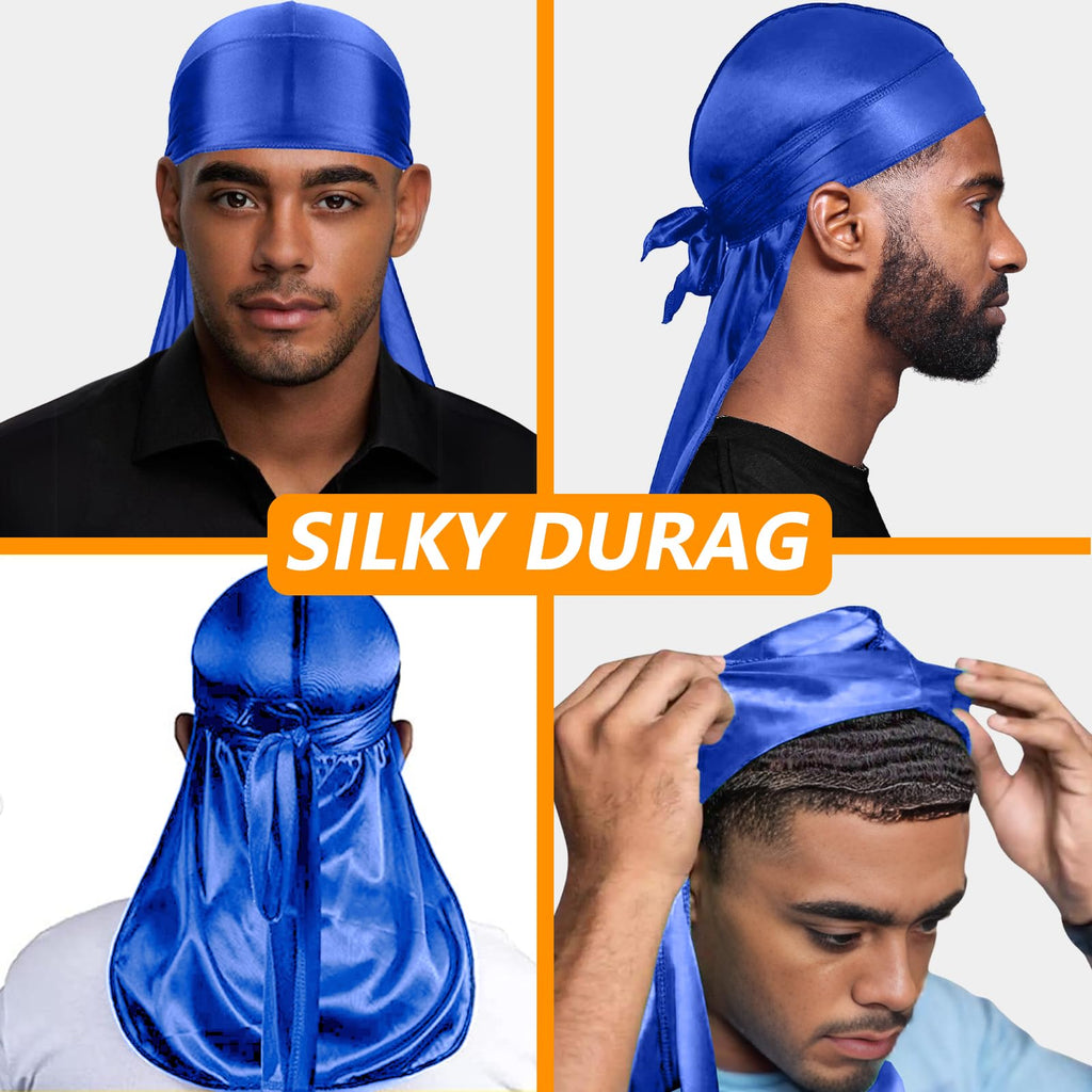 Goiple Silky Durags & Wave Kit — Strong Hold Pomade, 360 Waves, Satin Durag Set