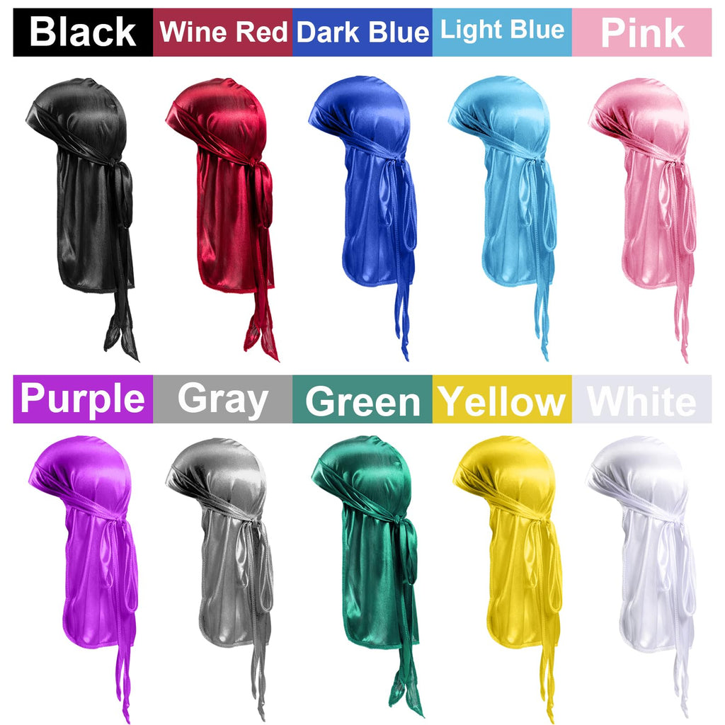 Goiple Silky Durags & Wave Kit — Strong Hold Pomade, 360 Waves, Satin Durag Set