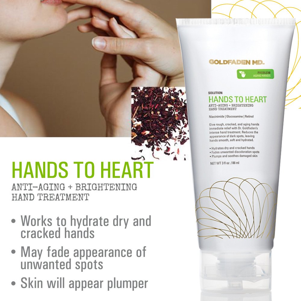 GOLDFADEN MD Hands To Heart Grapefruit Oil – Anti-Aging + Brightening Hand Treatment (3 fl oz)